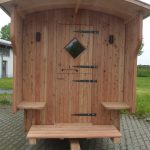 Saunawagen OSLO - Eingangsbereich