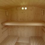 Saunawagen OSLO - Innenansicht